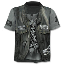 Load image into Gallery viewer, 2020 New Design t shirt men/women heavy metal grim Reaper Skull 3D printed t-shirts casual Harajuku style tshirt streetwear tops
