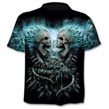 Load image into Gallery viewer, 2020 New Design t shirt men/women heavy metal grim Reaper Skull 3D printed t-shirts casual Harajuku style tshirt streetwear tops
