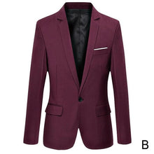 Load image into Gallery viewer, Custom Made 3pcs Business Blazer +Vest +Pants Wedding Suit Male Blazers Slim Suits Vintage Classic Blazers Male Party
