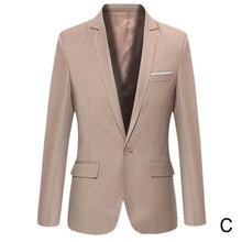 Load image into Gallery viewer, Custom Made 3pcs Business Blazer +Vest +Pants Wedding Suit Male Blazers Slim Suits Vintage Classic Blazers Male Party
