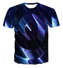 Load image into Gallery viewer, 3D new print personalized clock geometry T-shirt Fashion Street Style Men's summer short sleeve top T-shirt s-6xl
