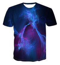 Load image into Gallery viewer, 3D new print personalized clock geometry T-shirt Fashion Street Style Men's summer short sleeve top T-shirt s-6xl

